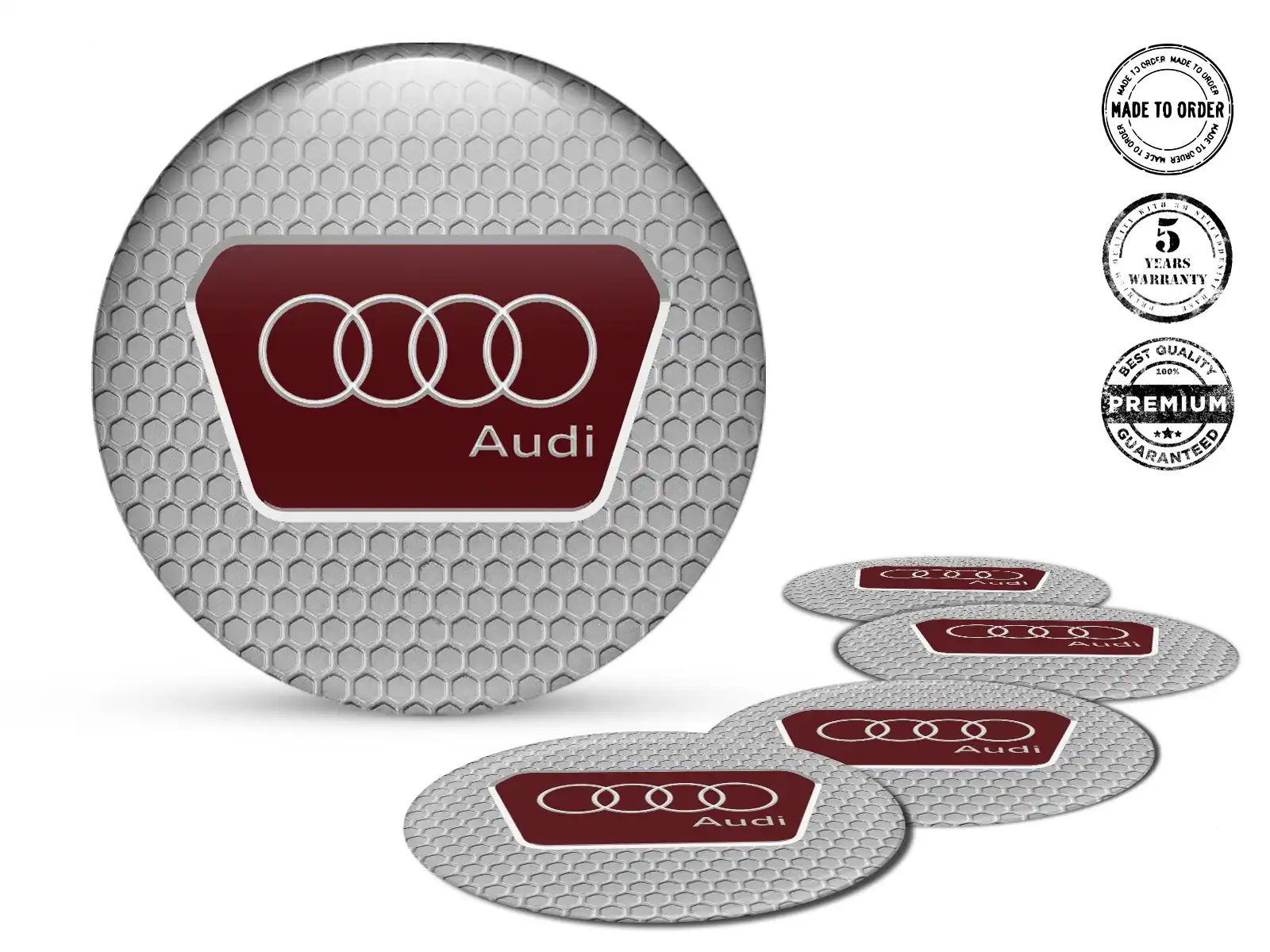 Audi Radaufkleber Metallisch Radiant Thrust Prism
